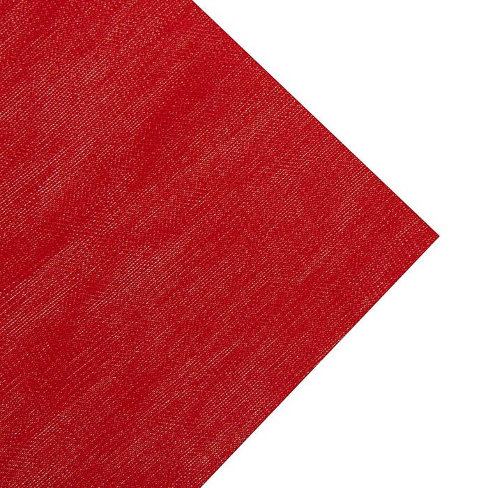 Ткань Новогодняя Красная однотонная, ширина 150 см