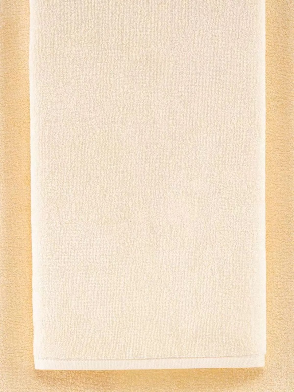 Махровое полотенце без бордюра (Серебристый)